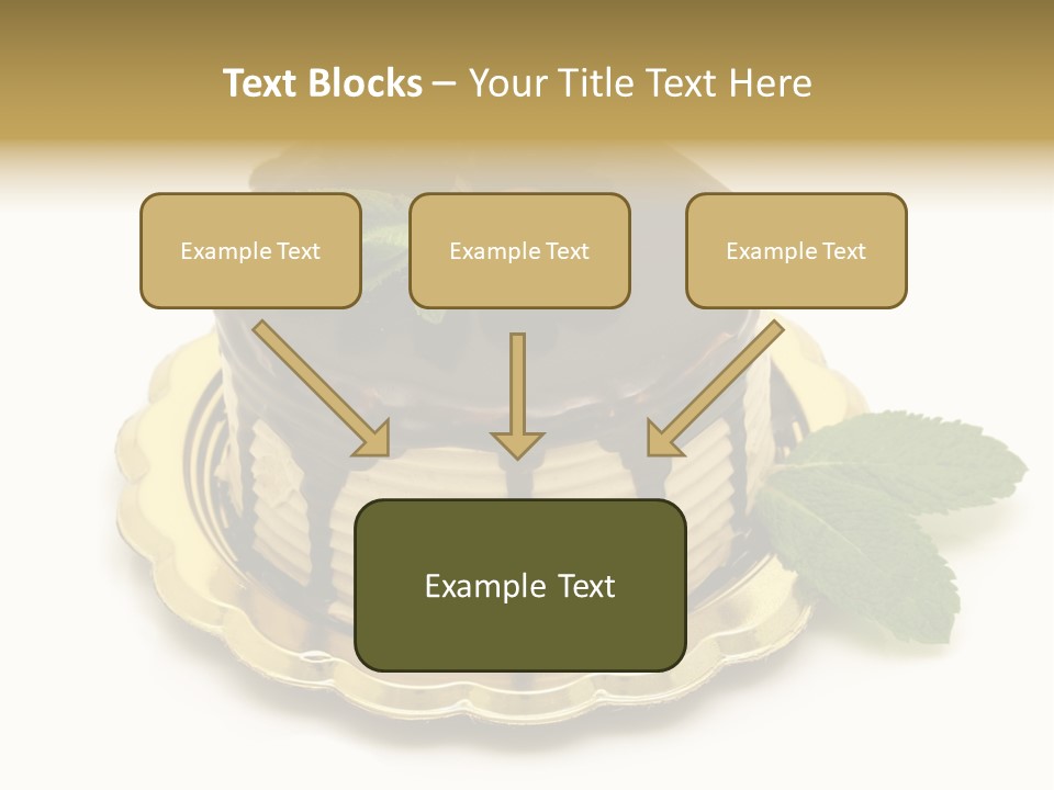 Elegance Celebration Gourmet PowerPoint Template