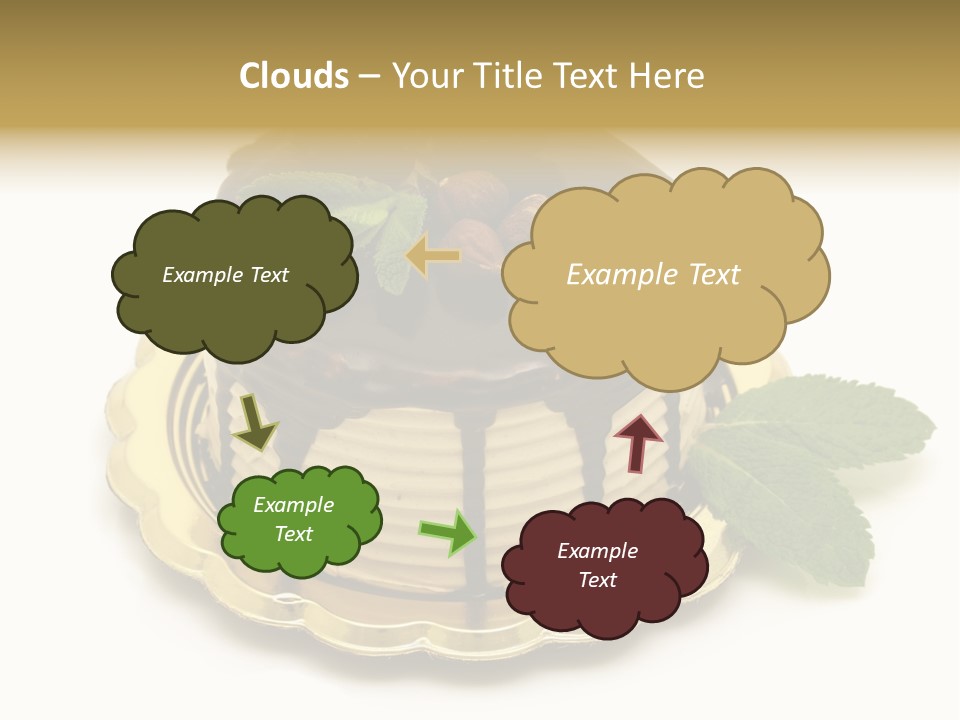 Elegance Celebration Gourmet PowerPoint Template