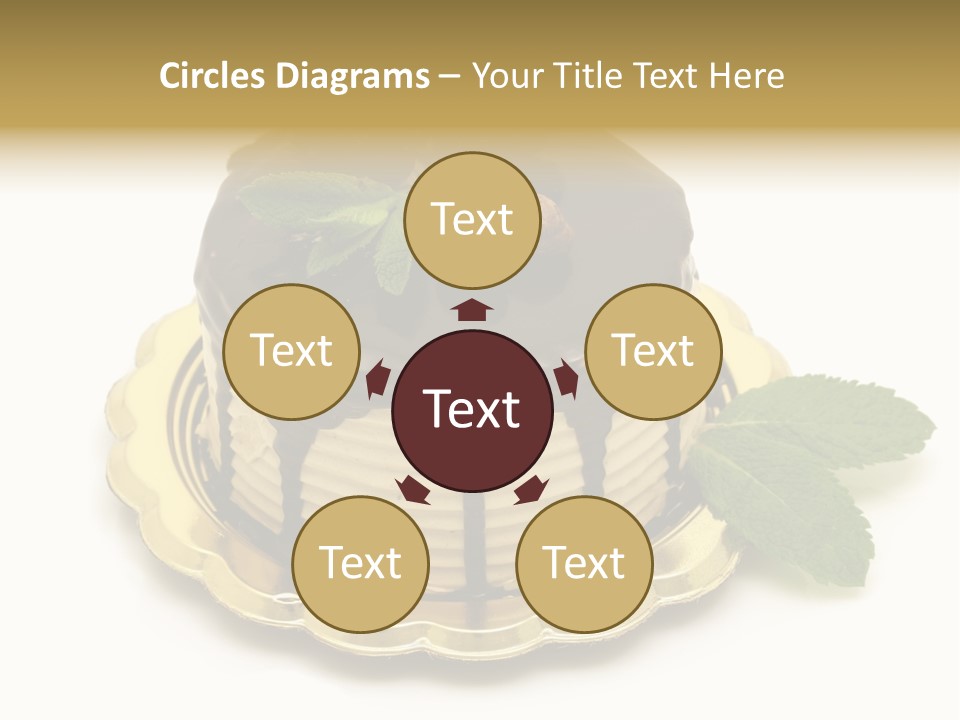 Elegance Celebration Gourmet PowerPoint Template