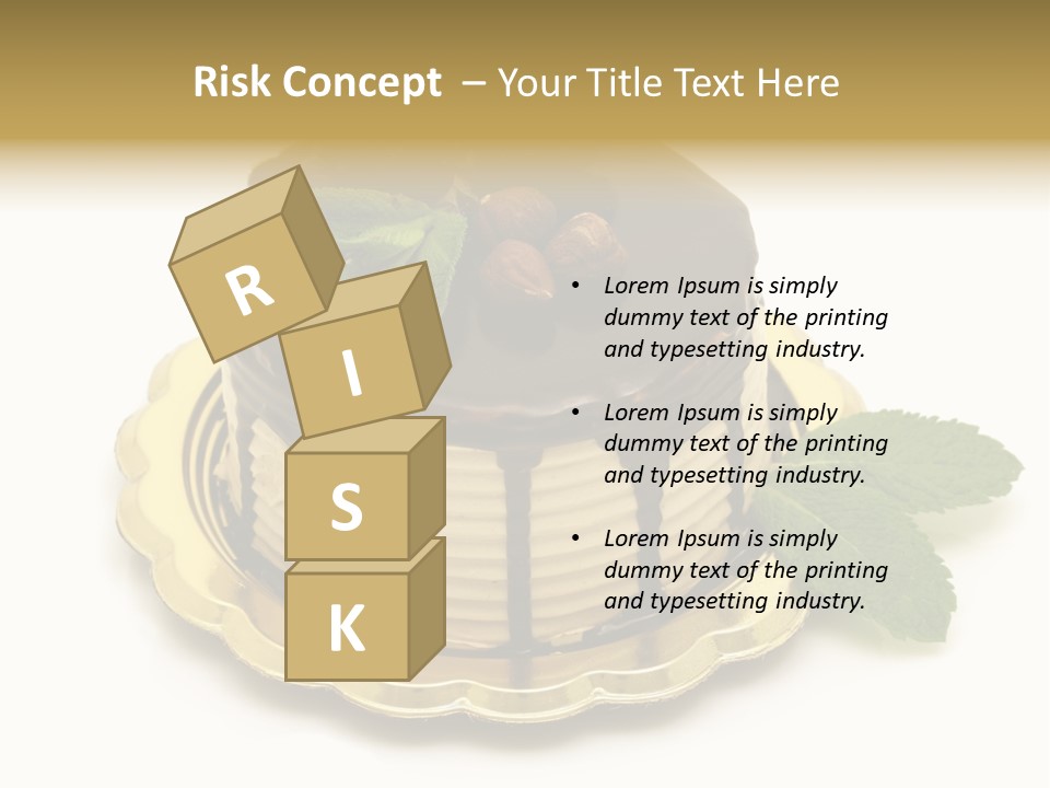 Elegance Celebration Gourmet PowerPoint Template