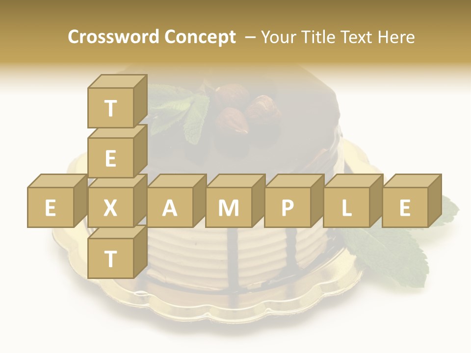 Elegance Celebration Gourmet PowerPoint Template