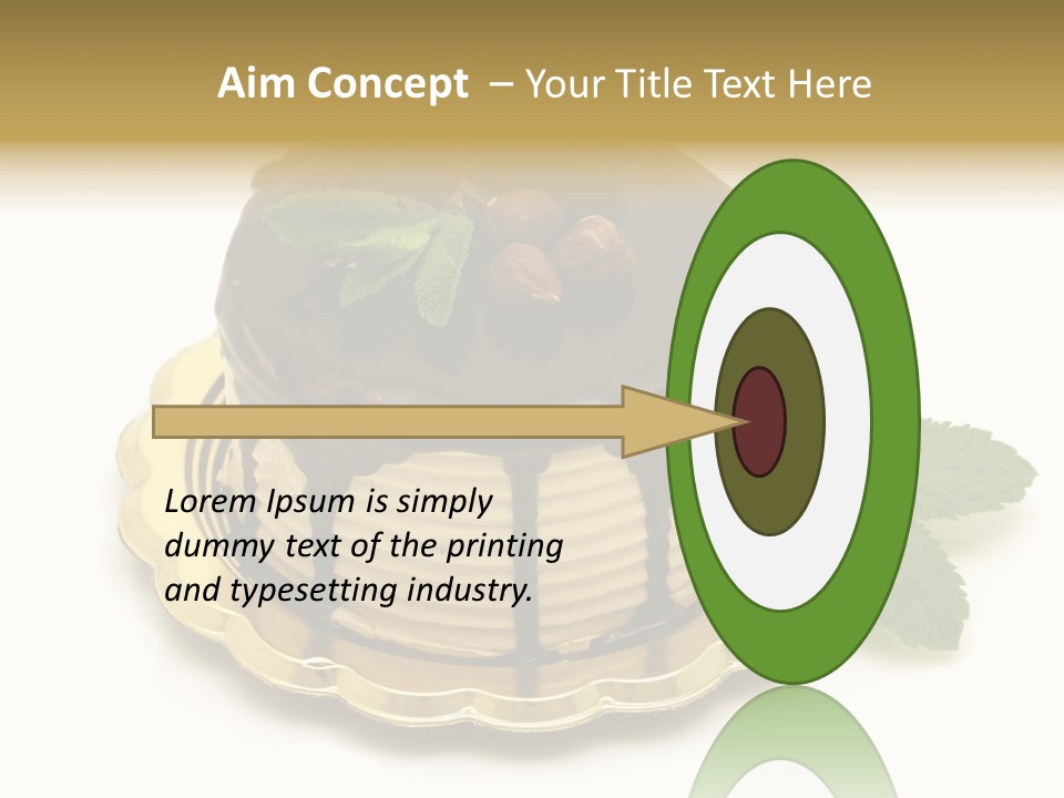 Elegance Celebration Gourmet PowerPoint Template