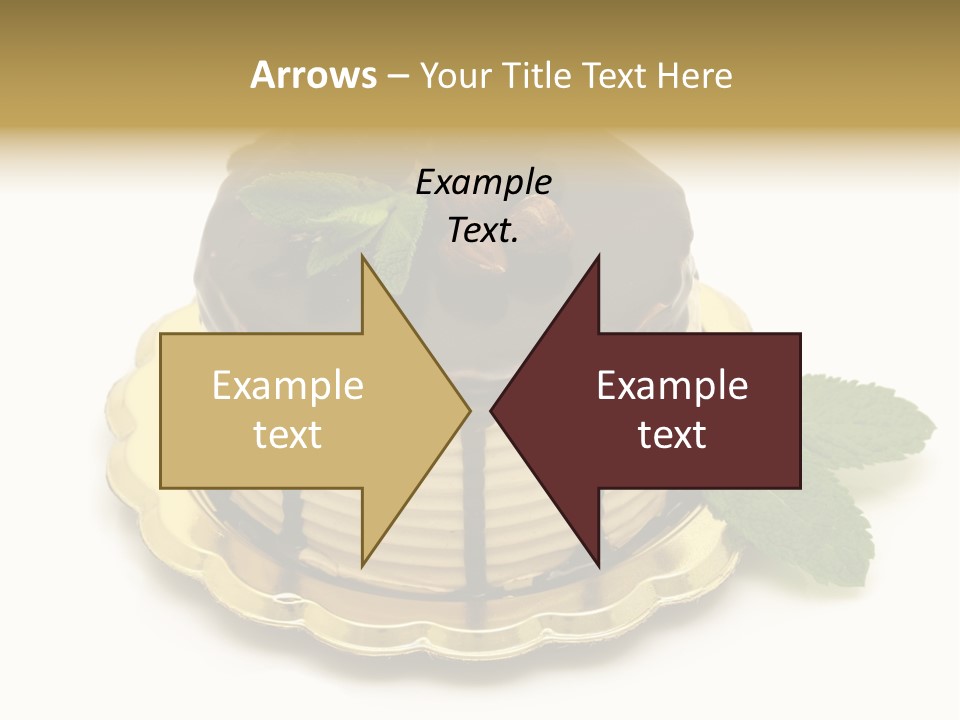 Elegance Celebration Gourmet PowerPoint Template