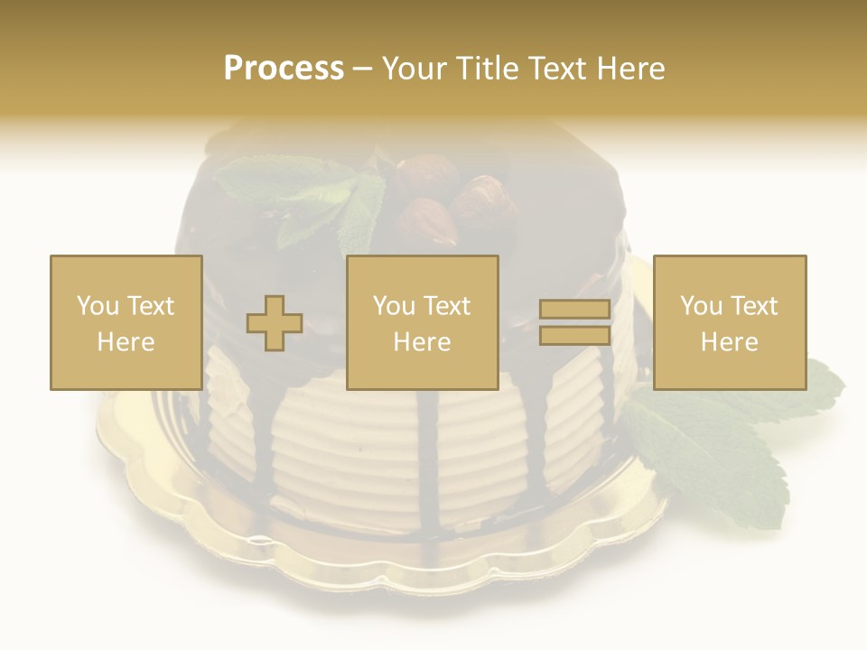 Elegance Celebration Gourmet PowerPoint Template