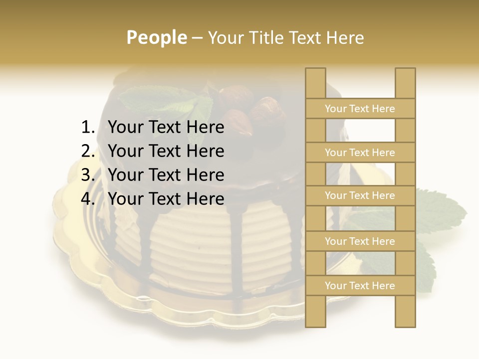 Elegance Celebration Gourmet PowerPoint Template