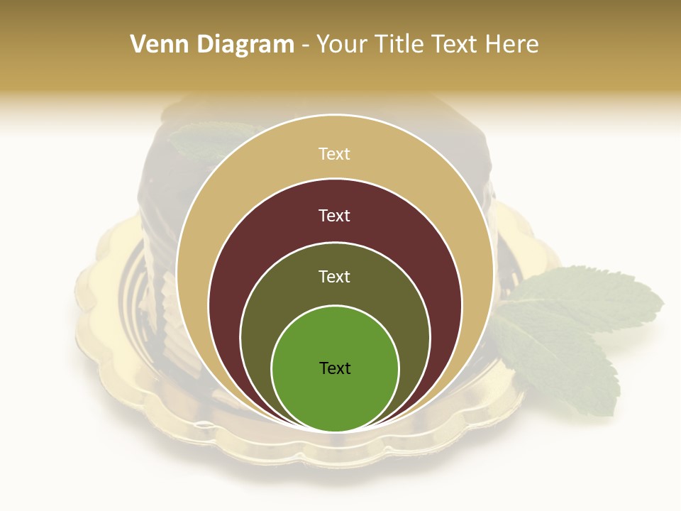 Elegance Celebration Gourmet PowerPoint Template