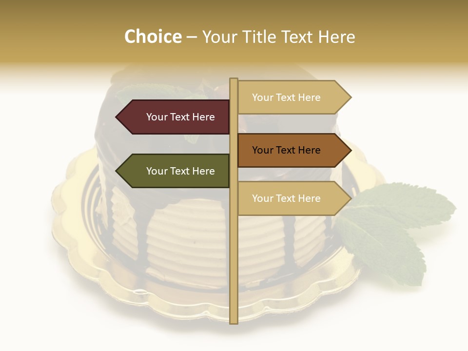 Elegance Celebration Gourmet PowerPoint Template