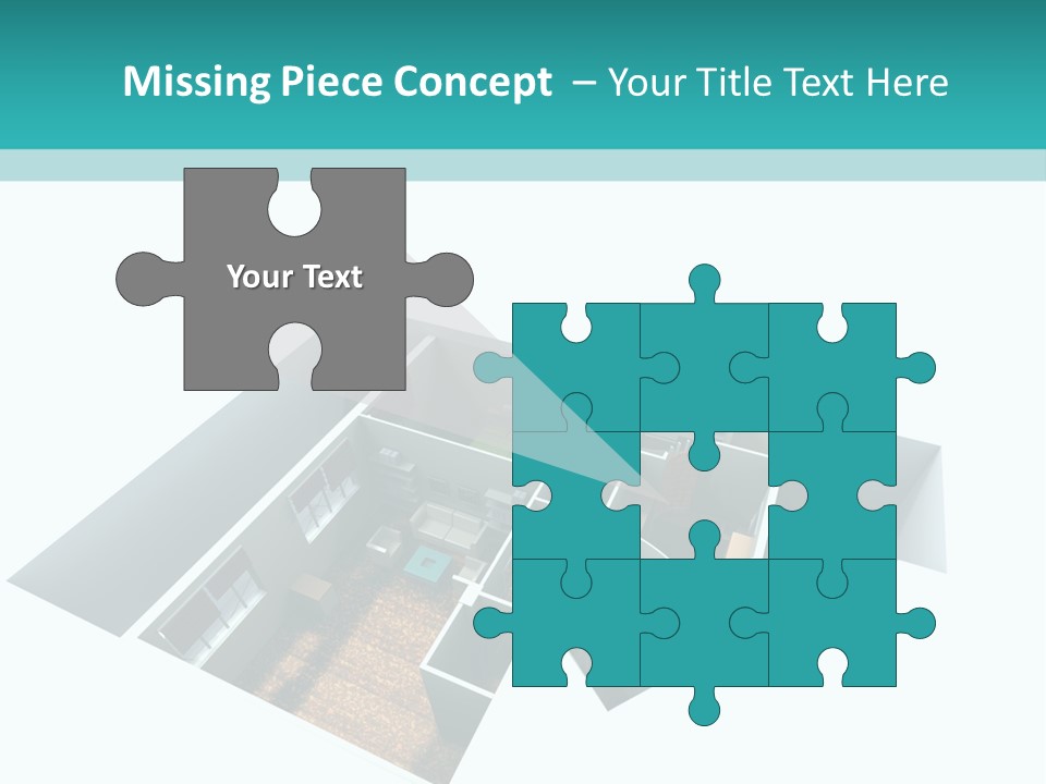 Remodel House Fireplace PowerPoint Template