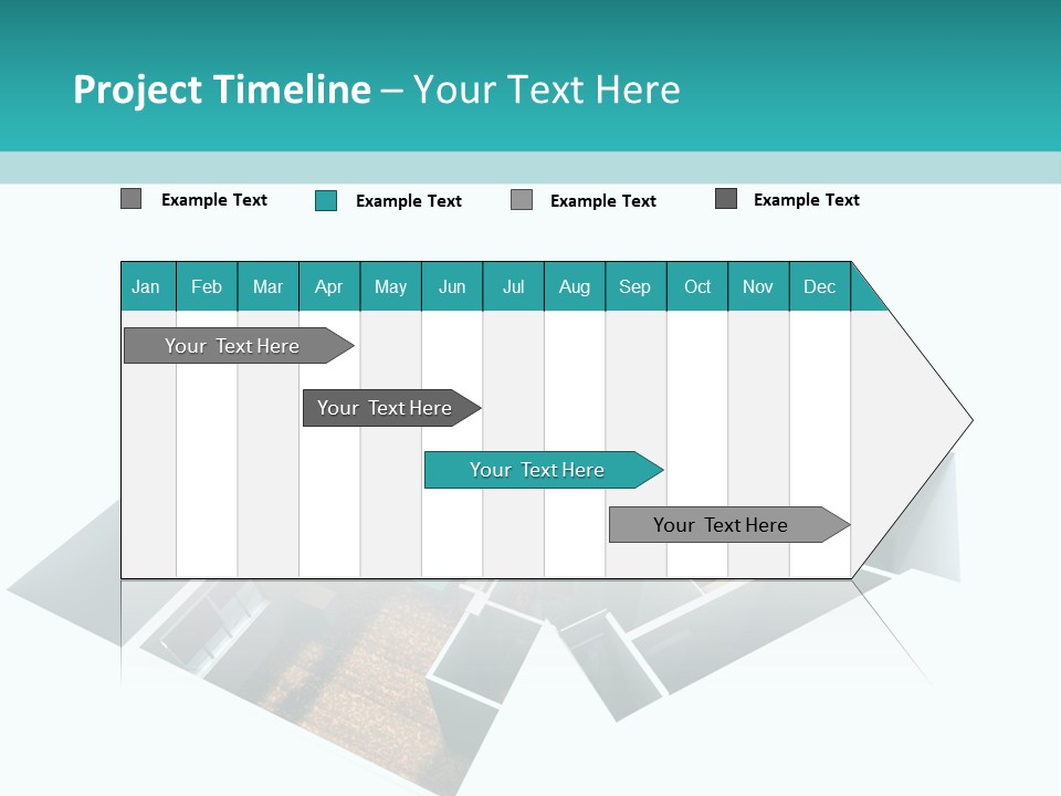 Remodel House Fireplace PowerPoint Template