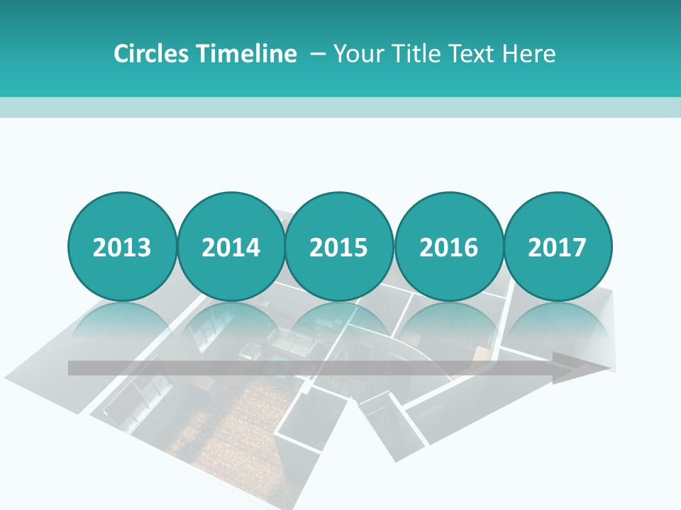 Remodel House Fireplace PowerPoint Template