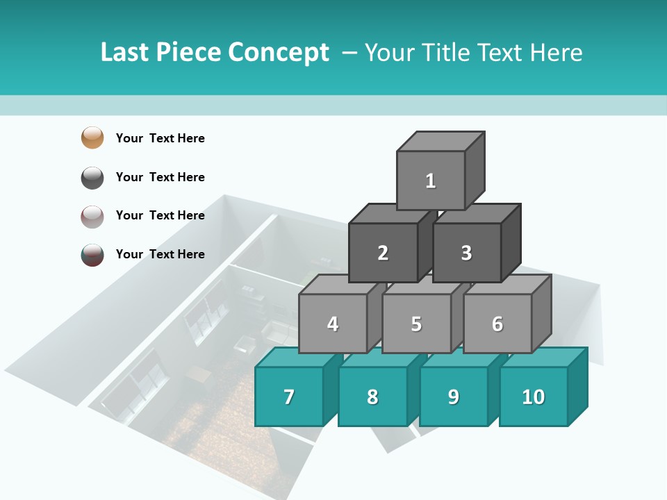 Remodel House Fireplace PowerPoint Template