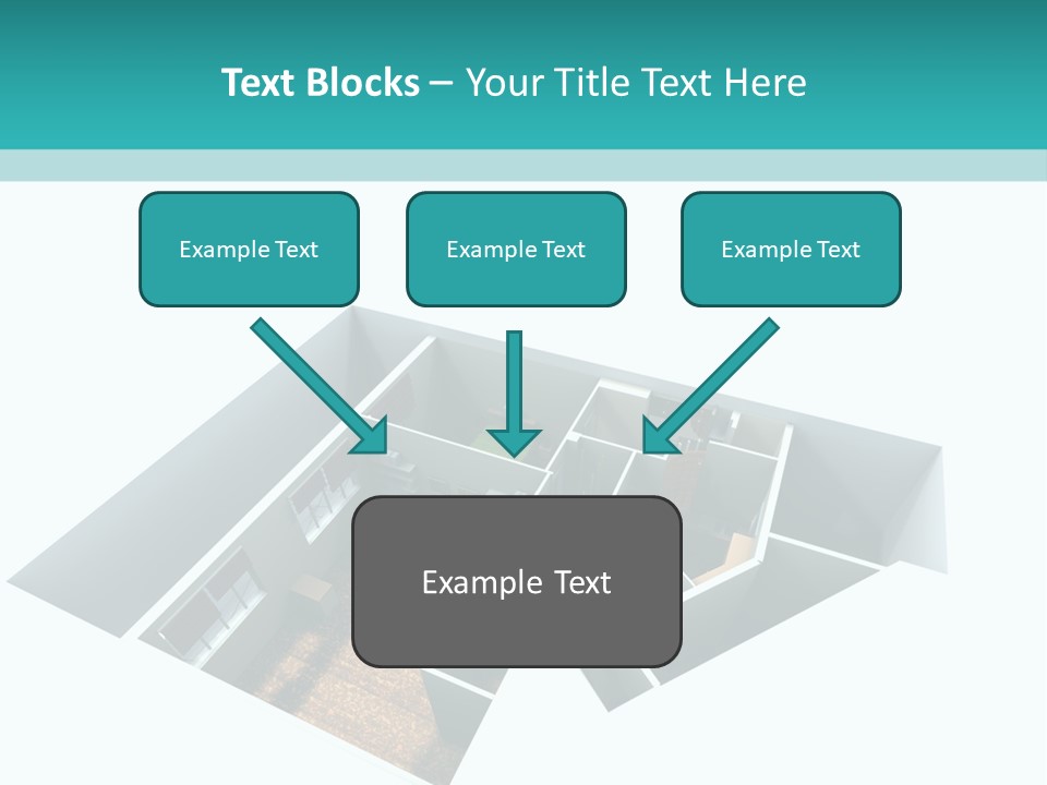 Remodel House Fireplace PowerPoint Template