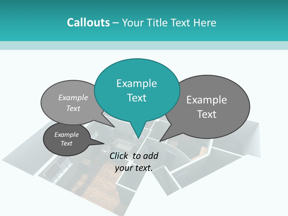 Remodel House Fireplace PowerPoint Template