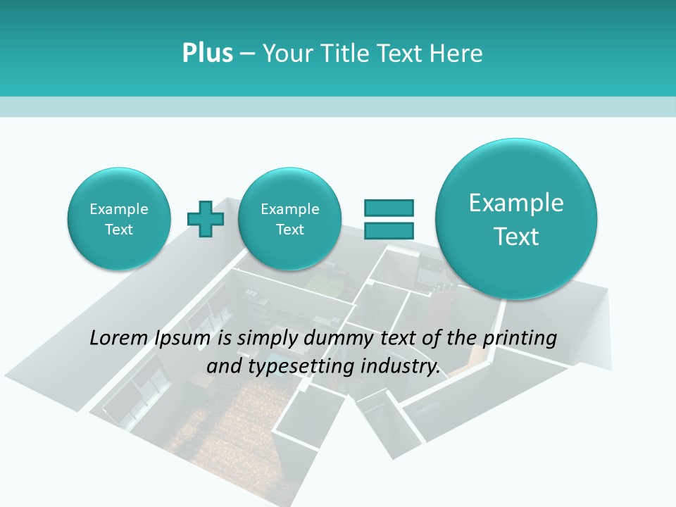 Remodel House Fireplace PowerPoint Template