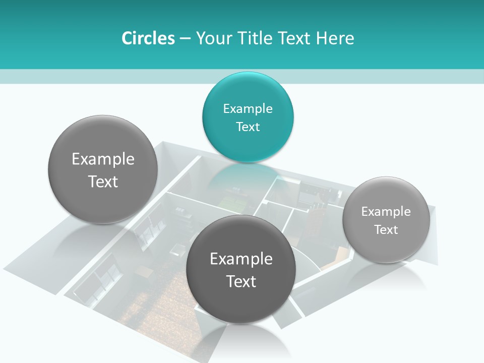 Remodel House Fireplace PowerPoint Template