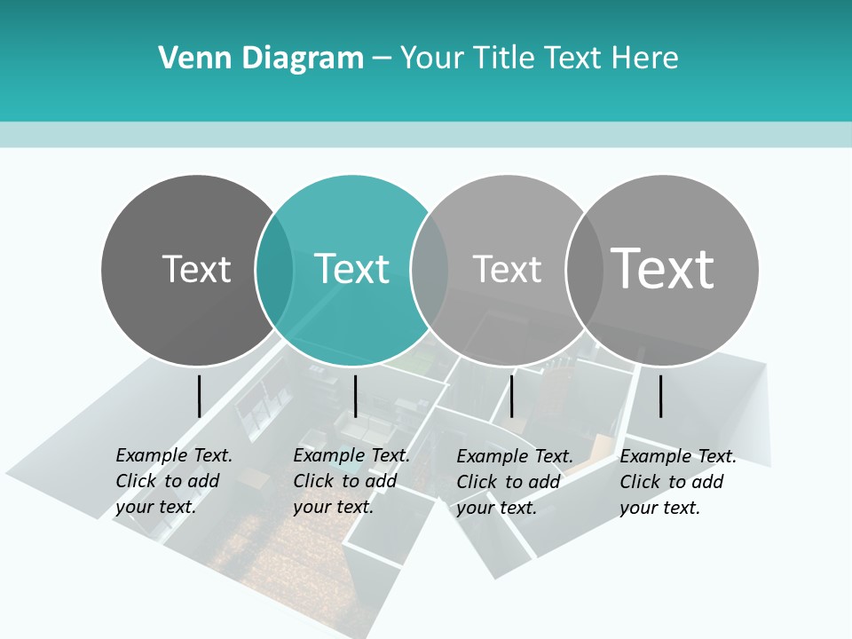 Remodel House Fireplace PowerPoint Template