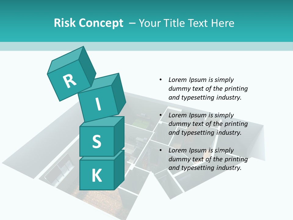 Remodel House Fireplace PowerPoint Template