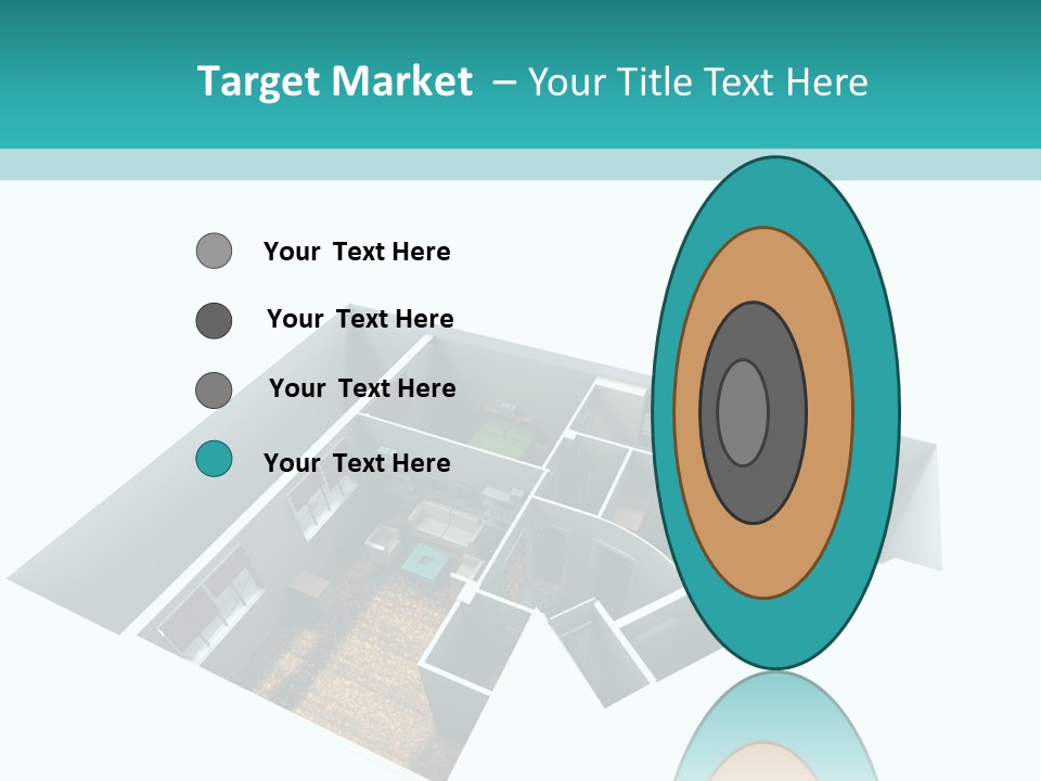 Remodel House Fireplace PowerPoint Template