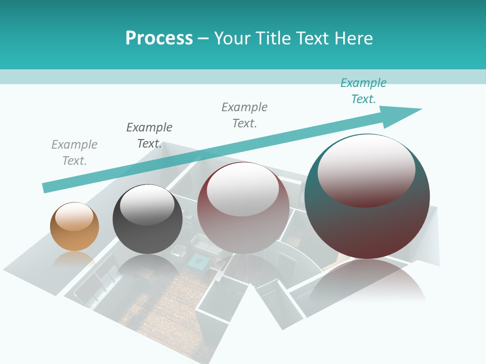 Remodel House Fireplace PowerPoint Template