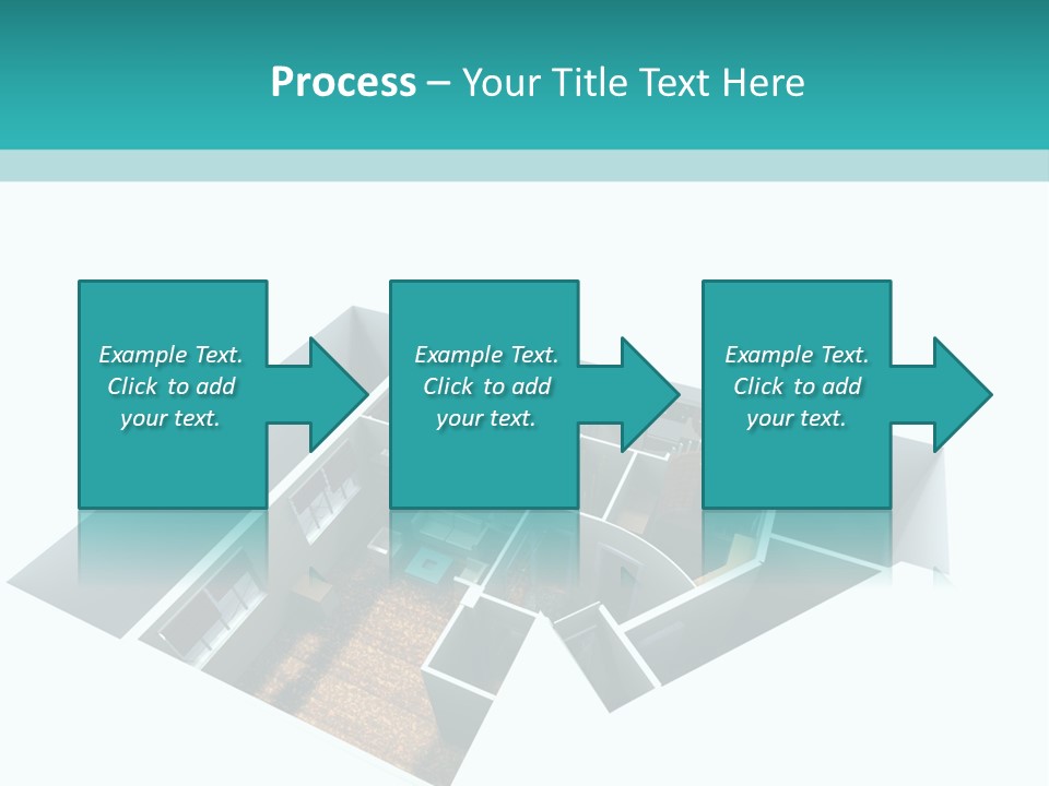 Remodel House Fireplace PowerPoint Template