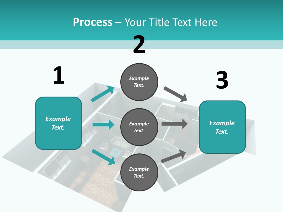 Remodel House Fireplace PowerPoint Template