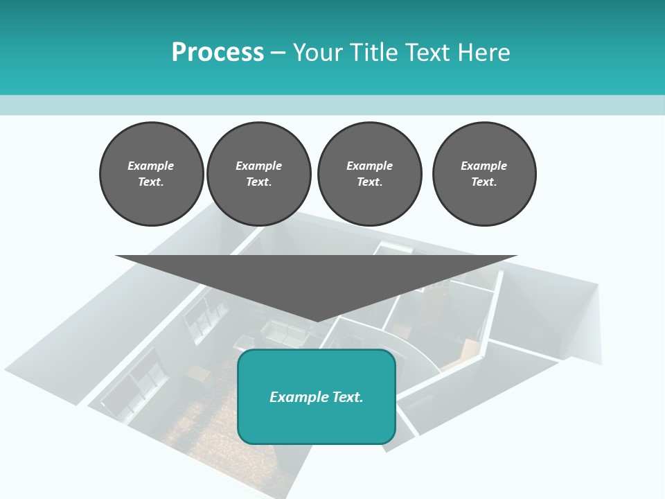 Remodel House Fireplace PowerPoint Template