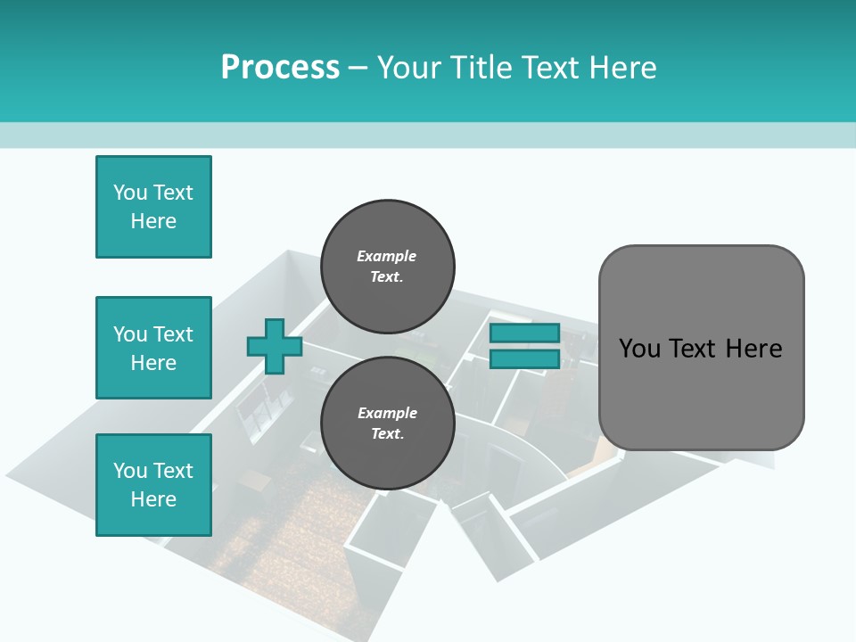 Remodel House Fireplace PowerPoint Template