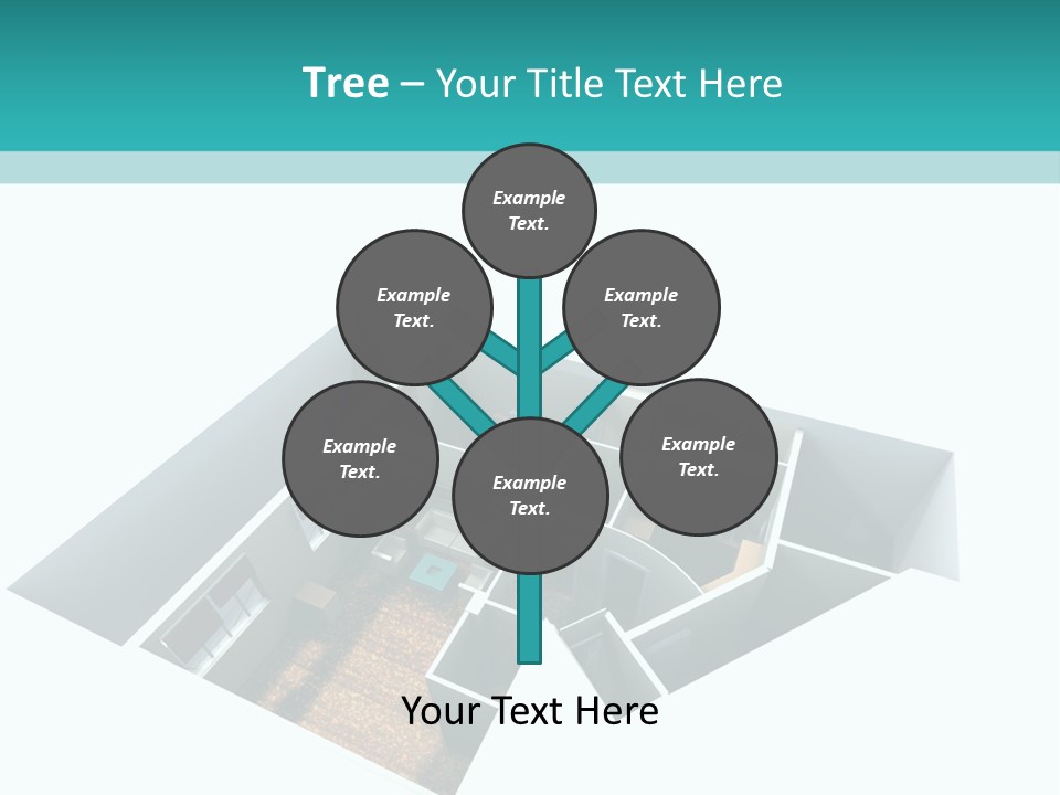 Remodel House Fireplace PowerPoint Template