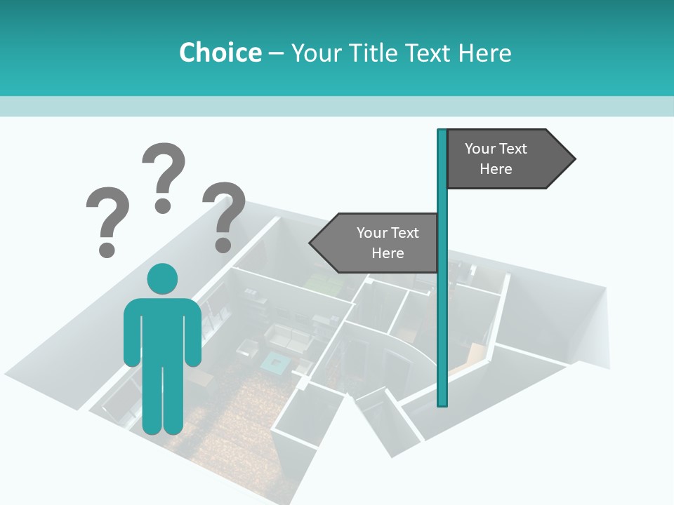 Remodel House Fireplace PowerPoint Template