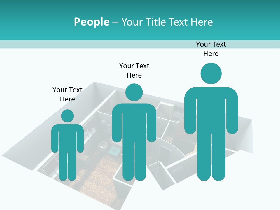 Remodel House Fireplace PowerPoint Template