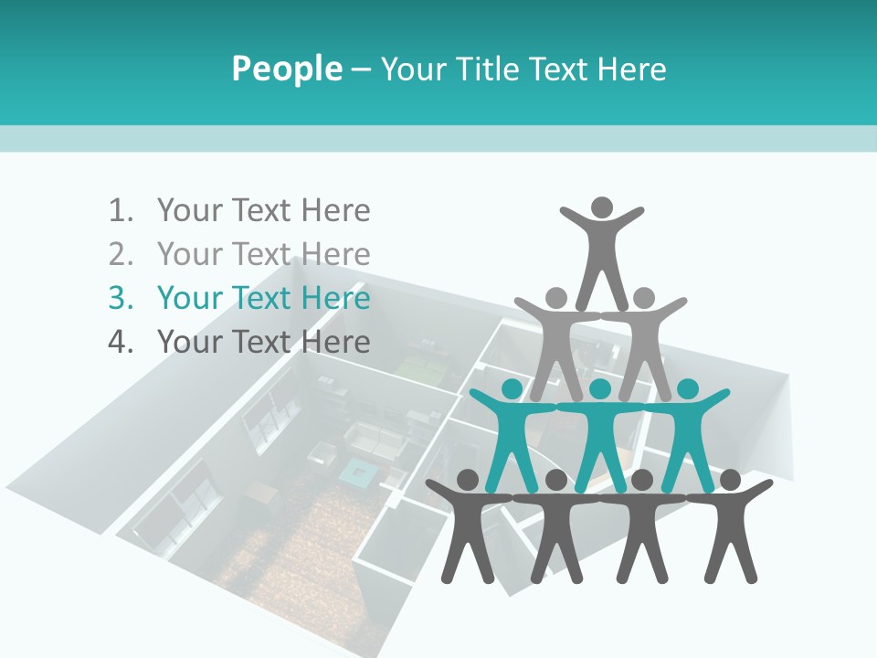 Remodel House Fireplace PowerPoint Template