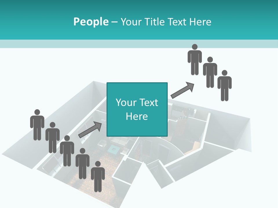 Remodel House Fireplace PowerPoint Template