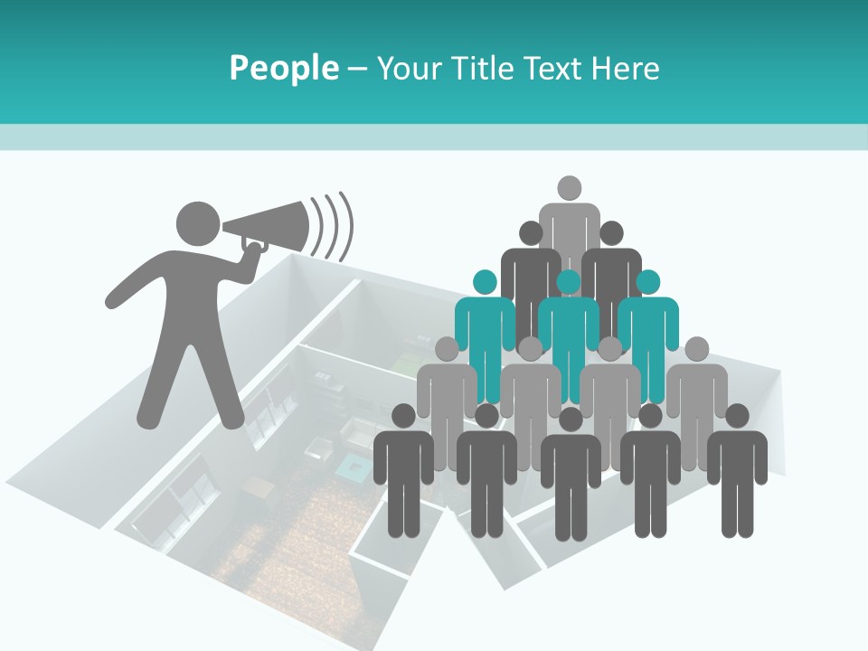 Remodel House Fireplace PowerPoint Template