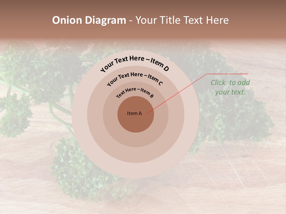 Cuisine Grass Parsley PowerPoint Template