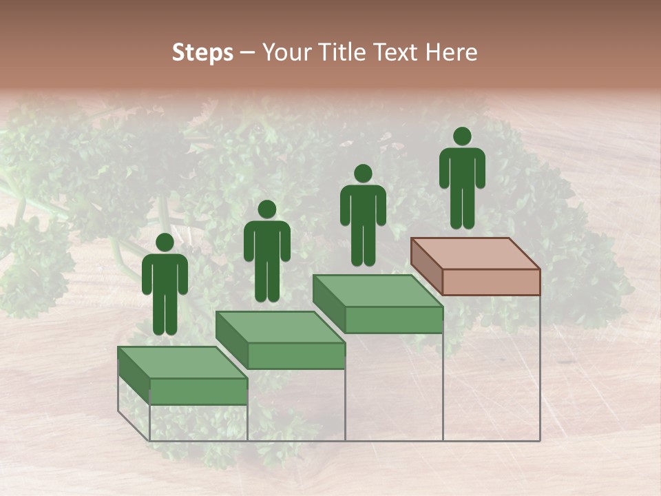 Cuisine Grass Parsley PowerPoint Template