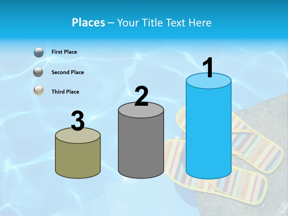 Beach Couple Summer PowerPoint Template