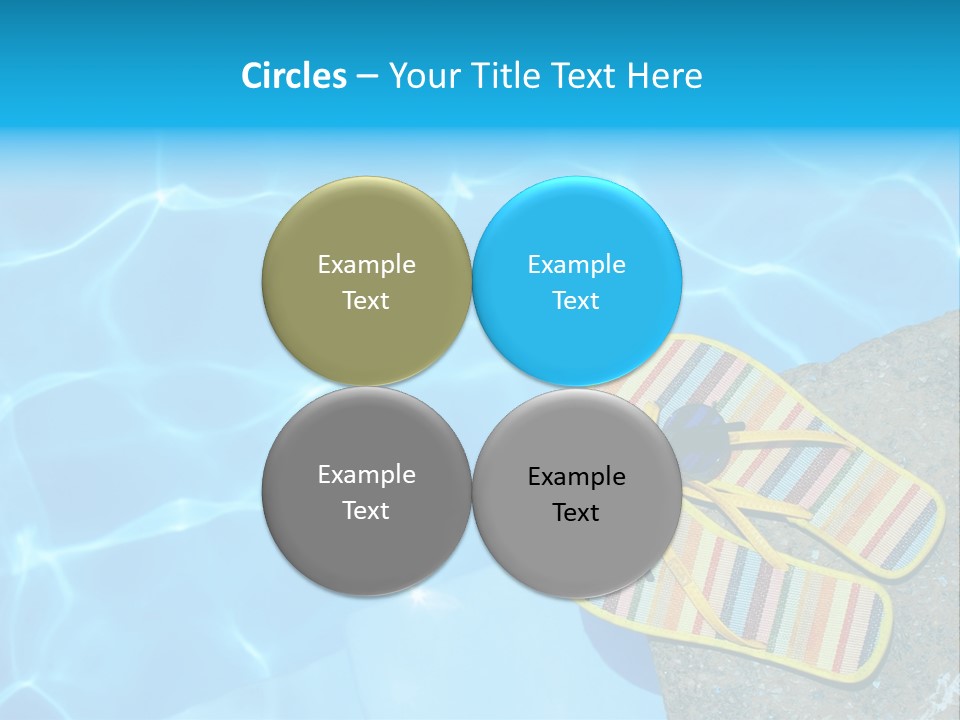 Beach Couple Summer PowerPoint Template