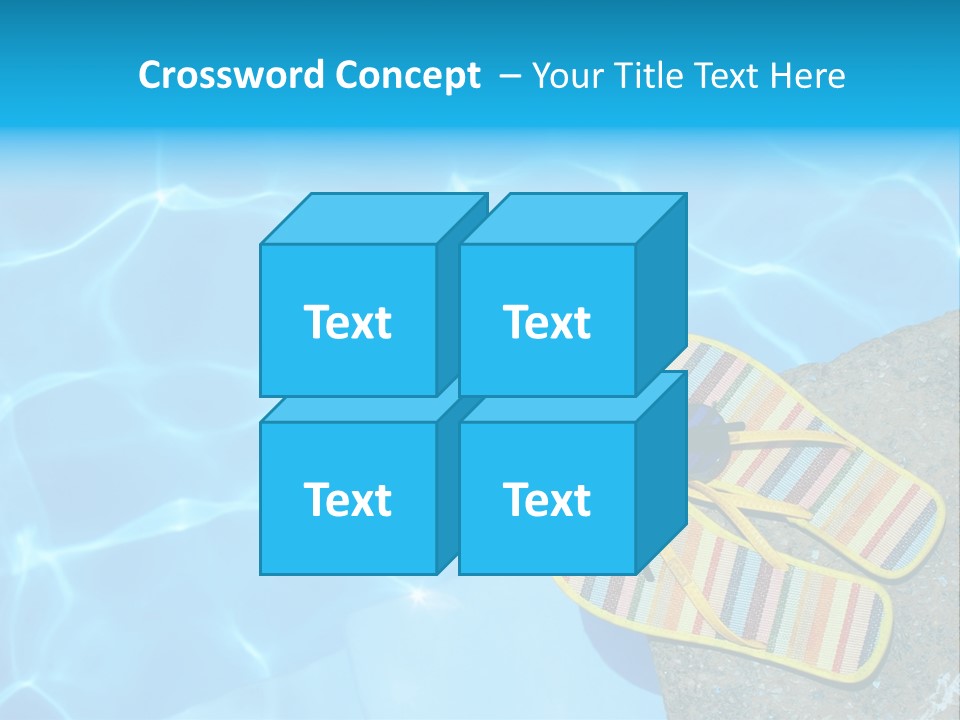 Beach Couple Summer PowerPoint Template