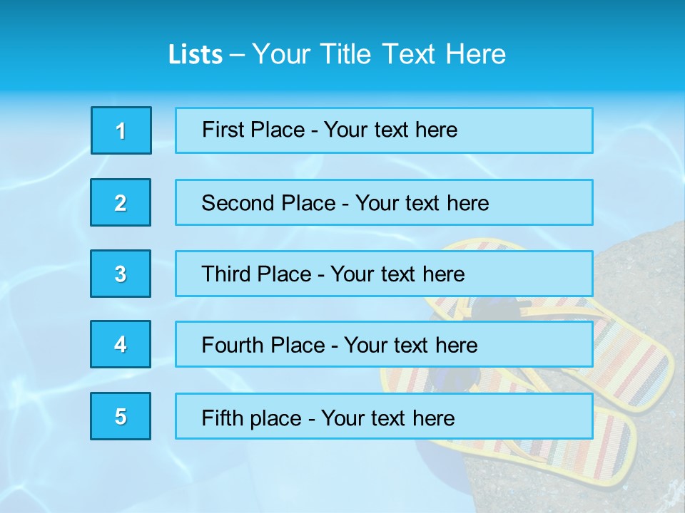 Beach Couple Summer PowerPoint Template