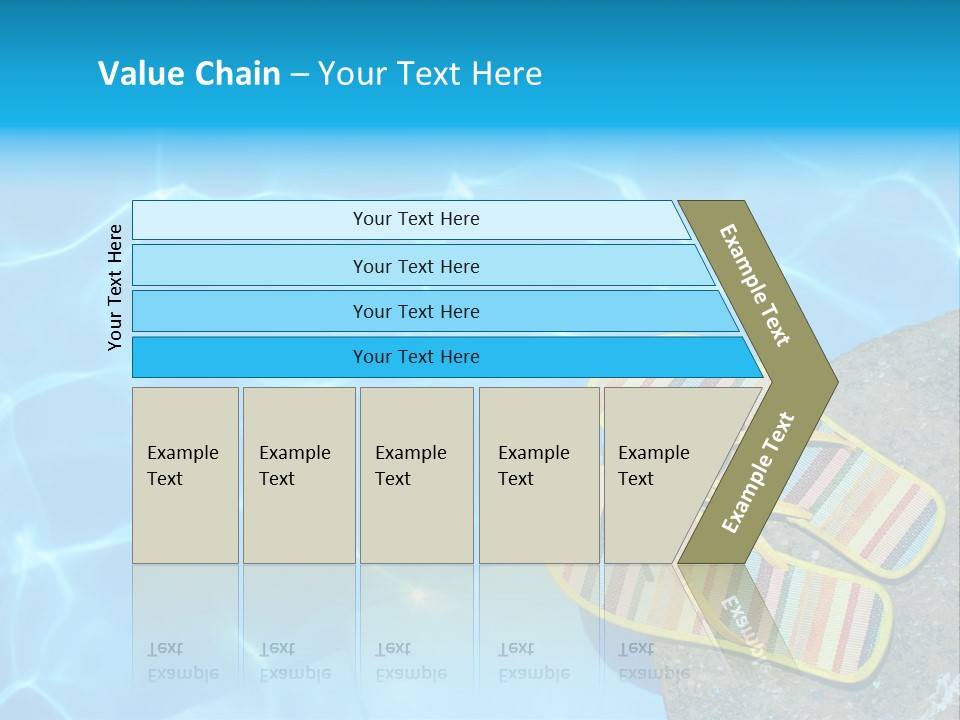 Beach Couple Summer PowerPoint Template