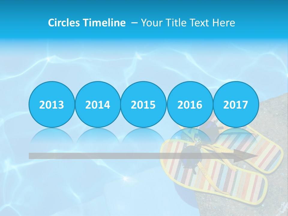 Beach Couple Summer PowerPoint Template