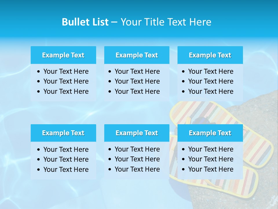 Beach Couple Summer PowerPoint Template