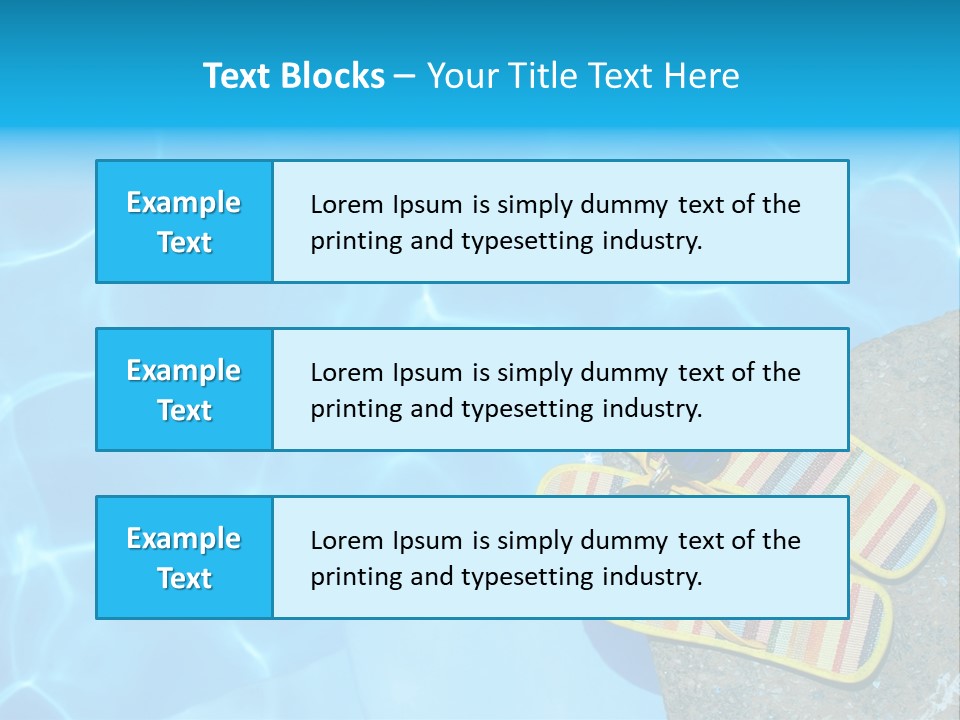 Beach Couple Summer PowerPoint Template