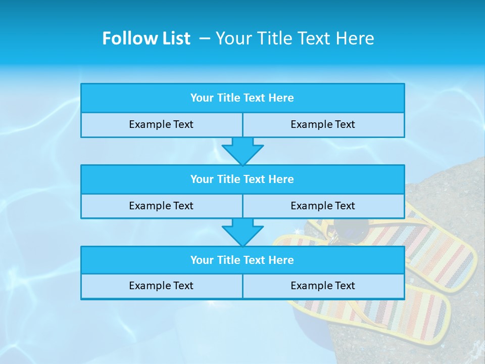 Beach Couple Summer PowerPoint Template