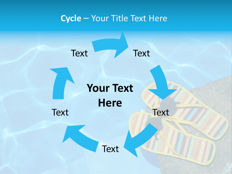 Beach Couple Summer PowerPoint Template