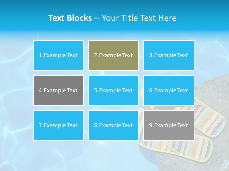 Beach Couple Summer PowerPoint Template