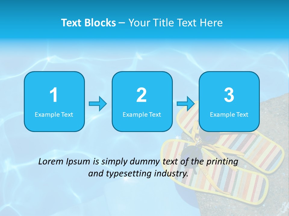 Beach Couple Summer PowerPoint Template