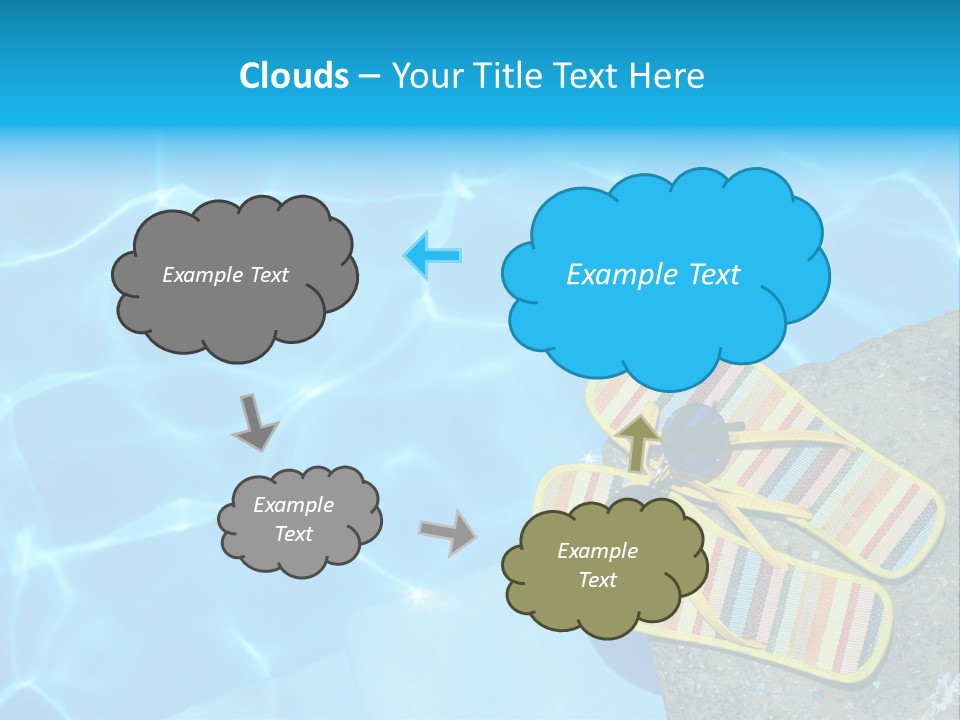 Beach Couple Summer PowerPoint Template