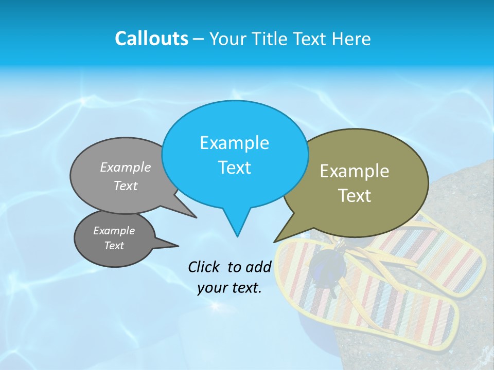 Beach Couple Summer PowerPoint Template