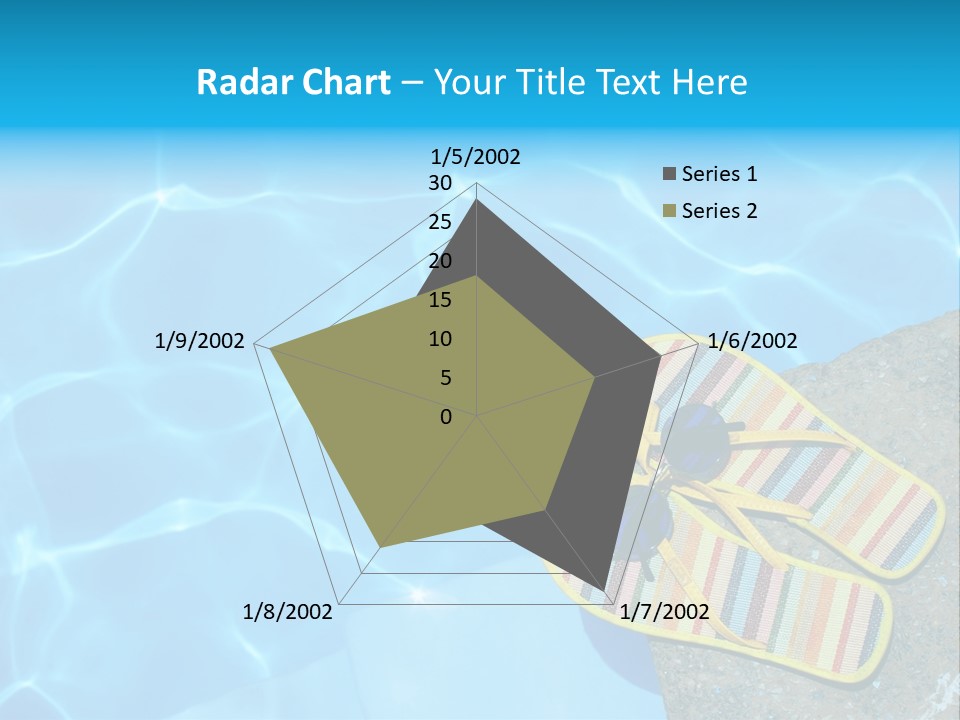 Beach Couple Summer PowerPoint Template